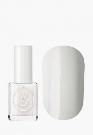 Лак для ногтей Berenice Oxygen дышащий кислородный  01 pure white / чисто белый, 15 г. Цвет: белый