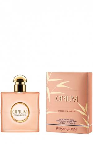 Туалетная вода Opium Vapeurs De Parfums YSL. Цвет: бесцветный