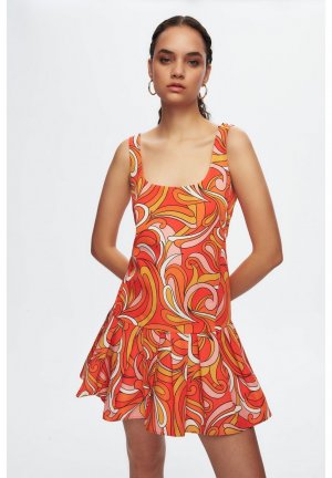 Коктейльное платье , оранжевый adL