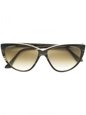 Солнцезащитные очки Sarah Ralph Vaessen. Цвет: коричневый