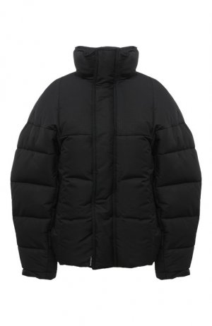 Утепленная куртка Balenciaga. Цвет: чёрный