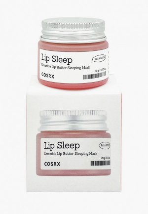 Маска для губ Cosrx Balancium Ceramide Lip Butter Sleeping Mask ночная с керамидами и комплексом масел, 20 г. Цвет: прозрачный