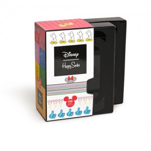 Подарочный комплект носков x Disney 4 Pack VHS Cassete Gift Box - Sketches 36-40 Happy Socks. Цвет: белый