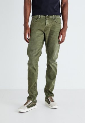 Джинсы зауженного кроя , цвет military green Pepe Jeans