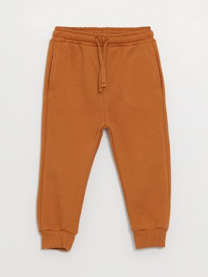 Базовые спортивные штаны-джоггеры для мальчика с эластичной резинкой на талии LCW baby, светло-коричневый Baby