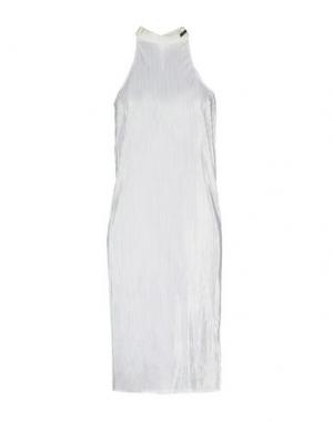 Платье до колена DRESS CODE. Цвет: белый