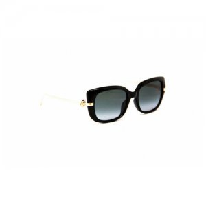 Солнцезащитные очки , черный, золотой Jimmy Choo