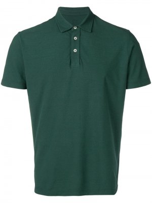 Классическая рубашка-поло Altea. Цвет: зеленый