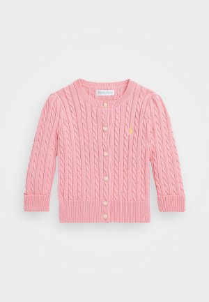 Кардиган BABY MINI CABLE , цвет florida pink/yellow Polo Ralph Lauren