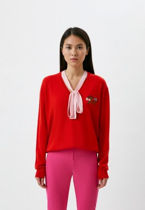 Пуловер Manoush. Цвет: красный