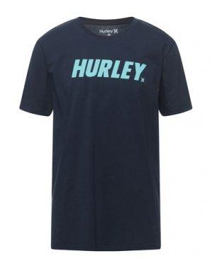 Футболка HURLEY. Цвет: темно-синий