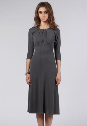 Платье Evercode. Цвет: серый