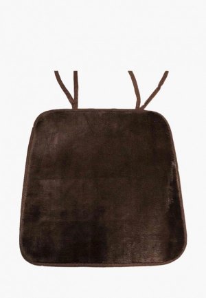 Подушка на стул DeNastia 40x35x38. Цвет: коричневый