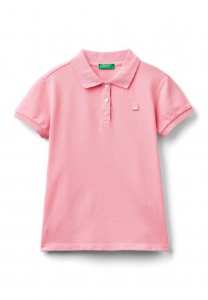 Поло Short Sleeve United Colors of Benetton, розовый Benetton