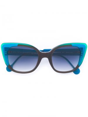 Солнцезащитные очки Magnolia Res Rei. Цвет: синий