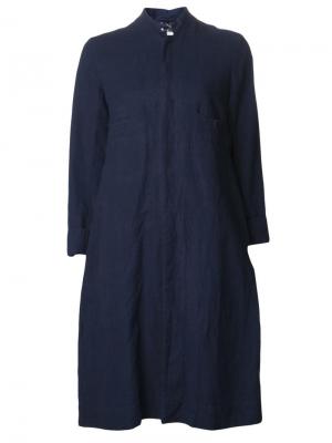 Пальто в индийском стиле Dosa. Цвет: синий