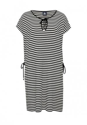 Платье Marina Yachting. Цвет: черно-белый