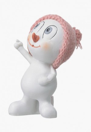 Фигурка декоративная Decogallery Снеговик. Цвет: белый