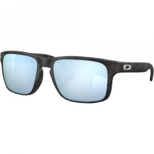 Матово-черные камуфляжные очки Holbrook с синими поляризационными очками PRIZM Oakley