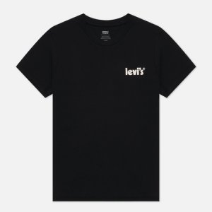 Женская футболка Levis Perfect Reflective Levi's. Цвет: чёрный