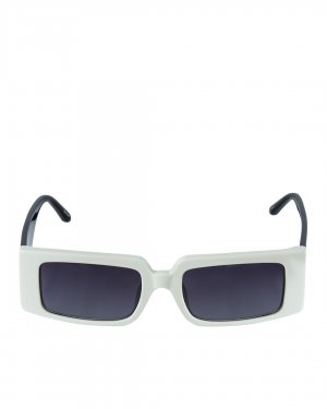 Солнцезащитные очки Linda Farrow. Цвет: белый+серый