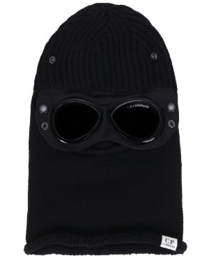 Балаклава шерстяная CP COMPANY. Цвет: синий