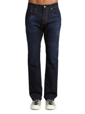 Прямые джинсы с высокой посадкой Zach Seattle , цвет Rinse Brush Blue Mavi