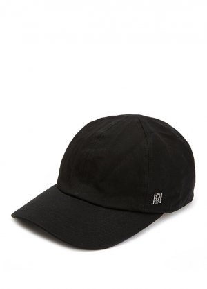 Черная мужская шляпа из органического хлопка Toteme Totême