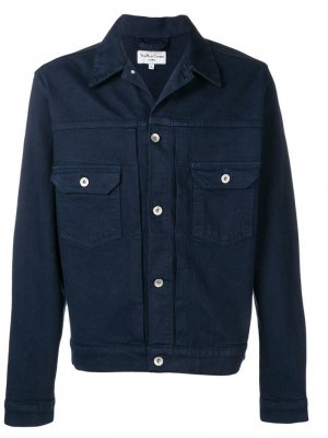 Классическая джинсовая куртка YMC. Цвет: синий
