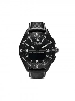 Наручные часы AlpinerX Smartwatch 45 мм Alpina. Цвет: черный