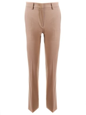 Расклешенные брюки со стрелками ETRO. Цвет: бежевый