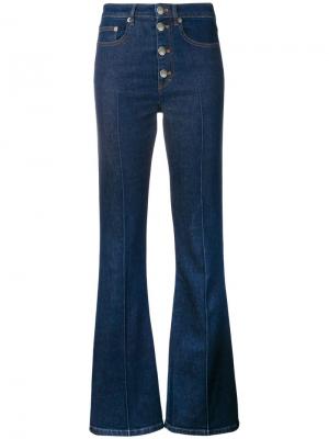 Слегка расклешенные джинсы Sonia Rykiel. Цвет: синий