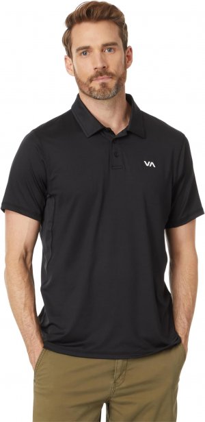 Рубашка-поло Sport Vent Polo , черный RVCA