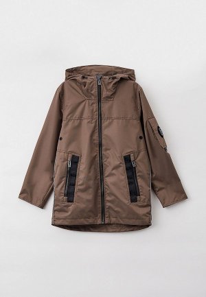 Куртка Yoot. Цвет: коричневый