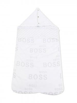 Конверт с логотипом BOSS Kidswear. Цвет: белый