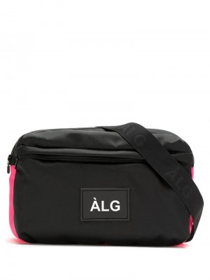 Поясная сумка с нашивкой-логотипом Àlg. Цвет: черный