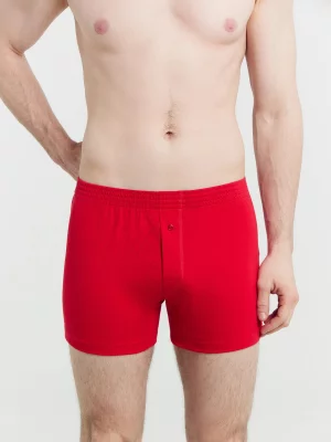 Трусы мужские шорты в красном цвете Mark Formelle