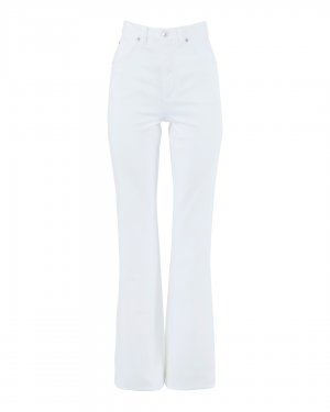 Расклешенные джинсы № 21. Цвет: белый