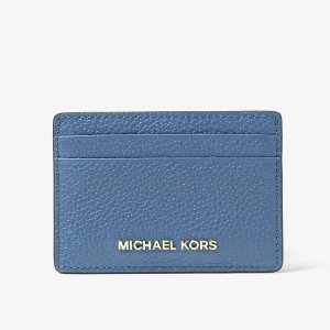 Визитница Michael Kors Pebbled Leather, синий