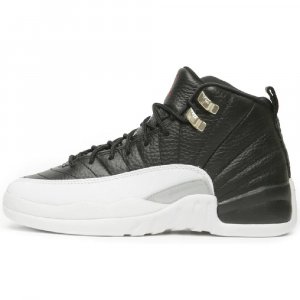 Кроссовки Nike 12 Retro GS, черный/белый Air Jordan