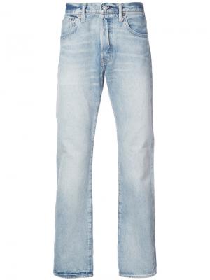 Расклешенные джинсы 501 Levis Levi's. Цвет: синий