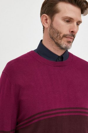Хлопковый свитер Gap, фиолетовый GAP