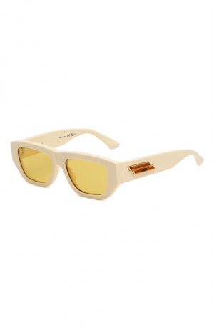 Солнцезащитные очки Bottega Veneta. Цвет: белый