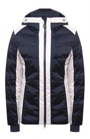 Пуховая куртка Giorgio Armani. Цвет: синий