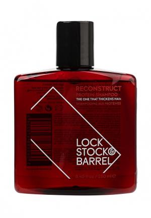 Шампунь Lock Stock & Barrel укрепляющий с протеином, 1000мл. Цвет: белый