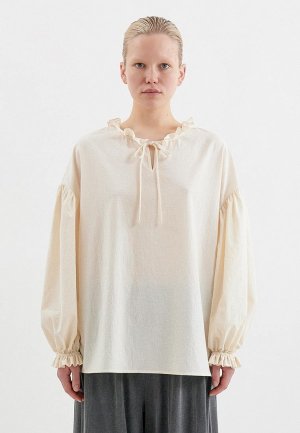Блуза Unique Fabric. Цвет: белый