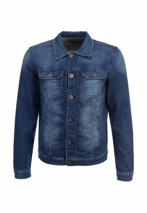 Куртка джинсовая Conver CO005EMANK04. Цвет: синий