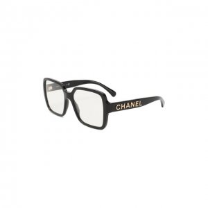 Солнцезащитные очки Chanel. Цвет: чёрный