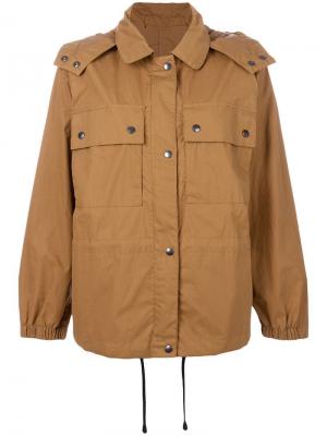 Куртка в стиле милитари Margaret Howell. Цвет: коричневый