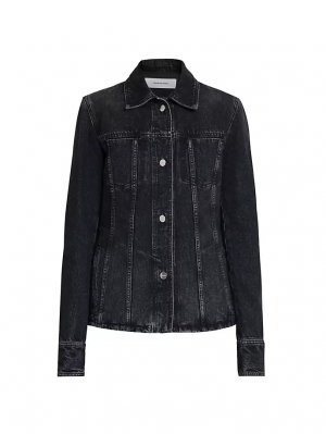 Индивидуальная джинсовая куртка , цвет nero Ferragamo